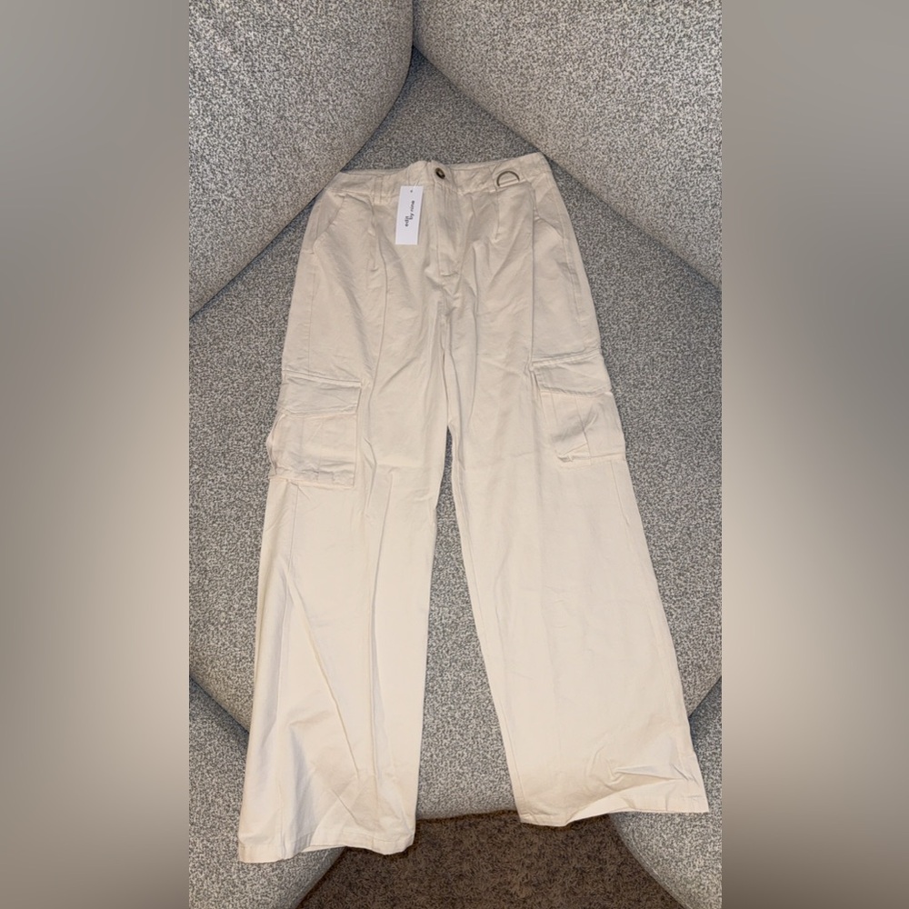 Revolve edit by nine Beige Cargo Pants for Women